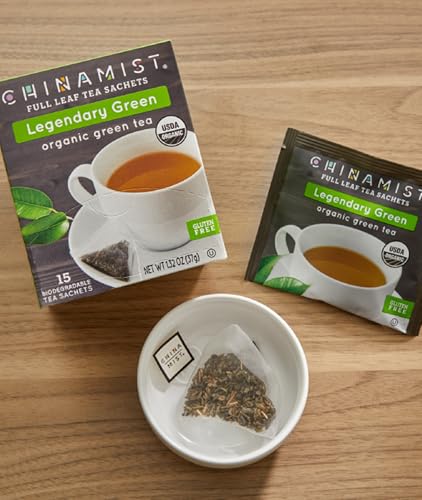 Té verde orgánico en saquitos, 15 unidades miniatura 4