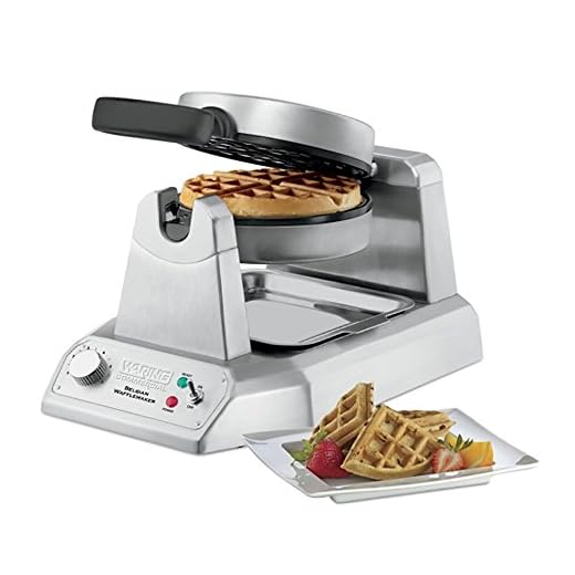 Waring (WW180) 25 Waffle/Hr Single Belgian Waffle Maker