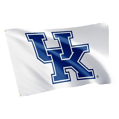 Desert Cactus University of Kentucky UK Flag - 3 x 5 Feet Wildcats Banner Indoor/Outdoor Durable Fabric 100% Polyester Design (Style S)