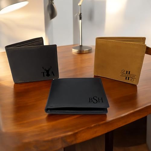 Personalized-Wallet-for-Men-Custom-Engraved-Genuine-Leather-Bifold-Wallet-Birthday-Anniversary-Gift-for-Husband-Boyfriend-Groomsmen-Dad-Grandpa-Black