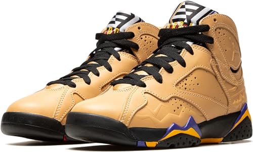 Jordan Big Kid's 7 Retro SE Afrobeats Vachetta Tan/Black-Taxi (DZ4730 200)2