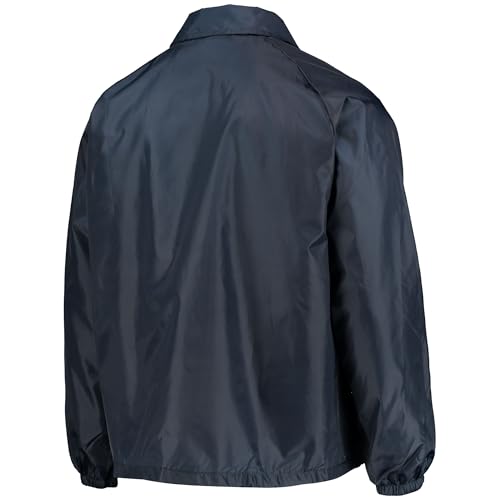 Image of Men's Royal Buffalo Bills Coaches Classic Raglan Full-Snap Windbreaker Jacket