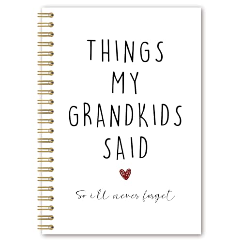 BEHIFL cMtg XpCm[gW[i ̑cMtg ΂Ƃ̃Mtgm[g Things My Grandkids Said Journal 5.5x8.3C`