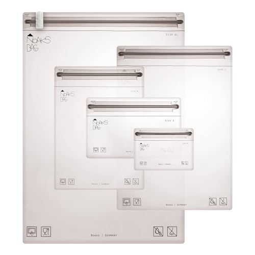 Noaks 60.01.051 - Bolsa Seca 5 piezas (1 x XS / 1 x S / 1 x M / 1 x L / 1 x XL), Embalaje Protector, 100% impermeable hasta 10m