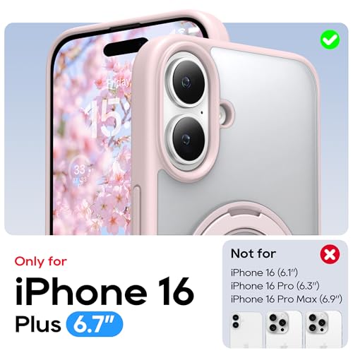 Niunisi Stand for iPhone 16 Plus Case - Image 2