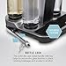 Bartesian Professional Cocktail Machine, 5 Premium Glass Bottles, 55306