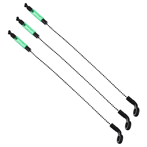 Toyvian Fishing Alarm Components 3pcs Bite Alarm Practical Shaking Indicator No Lights for Fishing Line Gear Alert