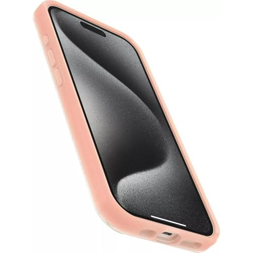 Image of OtterBox iPhone 15 Pro MAX (Only) Symmetry Series Case - Peachy Bloom, Snaps to MagSafe, Ultra-Sleek, Raised Edges Protect Camera & Screen