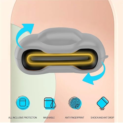Image of MoonMart Silicone Case Cover Compatible with Boult Astra, UFO, Mustang & GoBoult Ember (Grey)