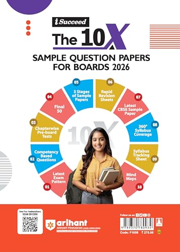 Image of Arihant i-Succeed CBSE Sample Question Papers 2026 History Class 12 | 15 Sample Question Papers | Rapid Revision Sheets | 3 Stages of Sample Papers | ... on CBSE Sample Paper | Engliah Medium