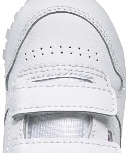 Reebok Classic Leather 2V, Basket, White/Carbon/Vector Blue,