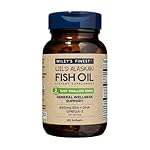 Wiley\'s Finest Wild Alaskan Fish Oil Easy Swallow Minis - Omega-3 Fish Oil Supplement for Adults and Kids - Double-Strength 630mg EPA and DHA Natural Supplement - 120 Mini Softgels (60 Servings)
