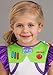 Girl's Pixar Toy Story Buzz Lightyear Costume | Officially Licensed Dress with Gloves and Wings for Halloween 2T