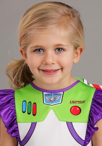 Disfraz Buzz Lightyear niña Toy Story con guantes y alas miniatura 6