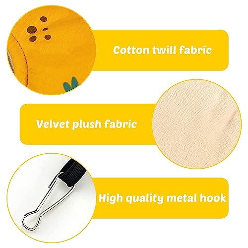 Winter Warm Bird Nest House,Plush Hanging Parrot Sleeping Cage With Hanging Buckle for Parakeets Love Bird, Parrots, Cockatiels - Image 3