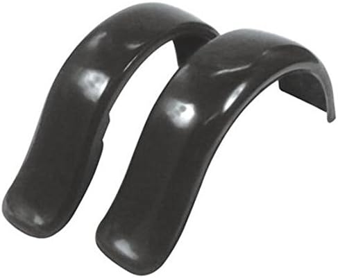 Speedway Motors 1932 Ford Right Rear Fender 2-1/2 Inch Wider Than Stock, Fiberglass White Gelcoat, Fits Model B Model 18 Coupe Roadster and Sedan Delivery