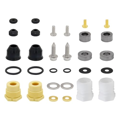 Denkuhin 630-7755 Wall Hydrant Repair Kit Compatible with Outdoor Faucet Mansfield 300 400 500 Series Wall Hydrant Service Kit Pressure Vacuum Breaker (2 Sets)