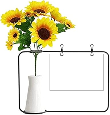 Home World Hello Beautiful Цитата Арт-деко Мода Искусственные вазы для подсолнухов Бутылка Благословение карты