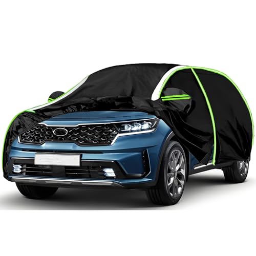 Image of Waterproof Car Covers Fits for Kia Sorento 2002-2024, with Cotton Inner, Polyester Oxford Car Cover for All Weather