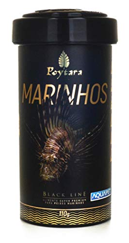 Poytara Ração Marinhos Black Line Pellets G 2Mm 110G