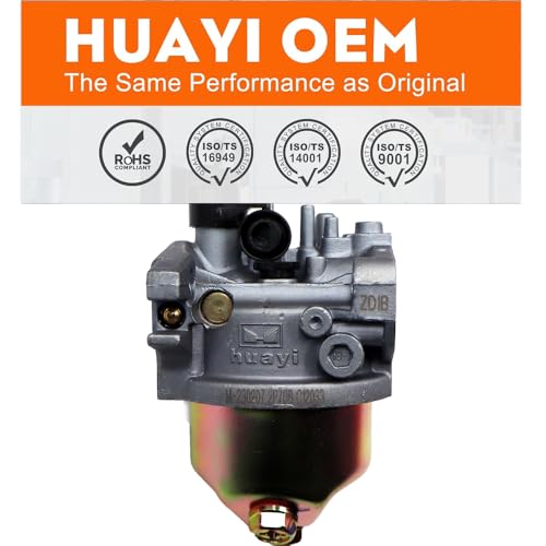 Huayi Carburetor - Certification