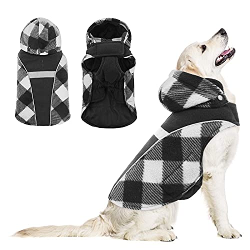 KOESON Winddichter Hunde-Wintermantel, reflektierend, für kaltes Wetter Cover
