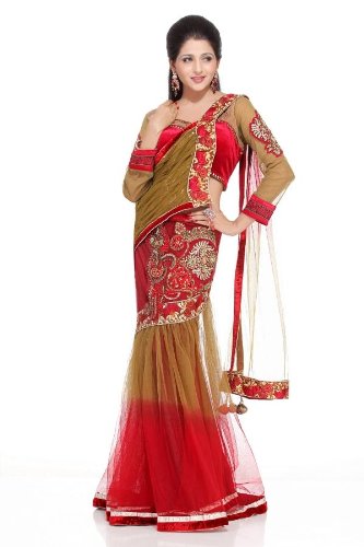 lehenga saree on amazon