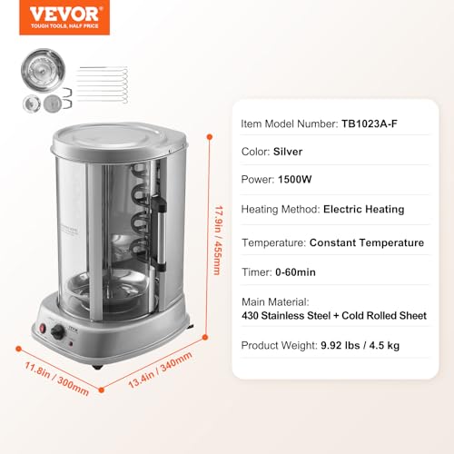 Commercial Shawarma Grill Machine Vertical