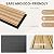 Acoustic Wall Panels, 4 Pack 47.2"x23.6" High Density Neutral Decorative Noise Dampening Sound Absorbing Acoustic Panels for Home Studio Office Decor, Brown