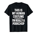 Funny Porkchop Costume Shirt Halloween Porkchop Tshirt