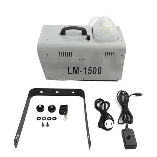 1500W Snow Making Machine Aluminum Iron Shell Snow Maker Manual or Remote Control Snowflake Maker for Indoor or Outdoor Use (US Plug 110V)