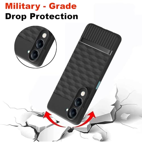 Image of Shockproof Case for Vivo Y19 / U3 / U20 | Full Camera Protection | TPU Flexible Back Cover for Vivo Y19 / U3 / U20 (Matte Black)