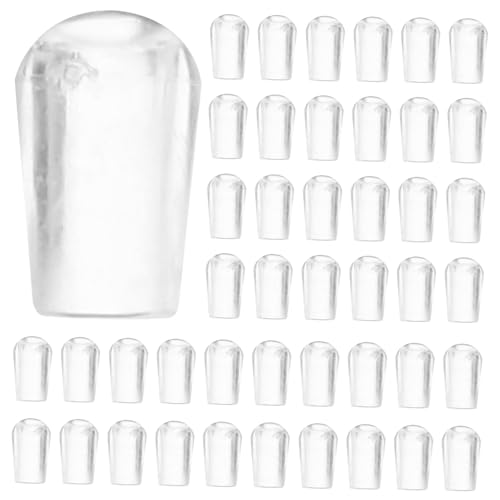 Cabilock 100Pcs Wire Thread Protectors Hook End Caps Plastic End Covers for Tool Organization Artwork Display Kitchen Utensils Deformation Resistant Easy to Use