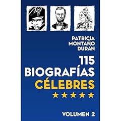 115 Biograf&iacute;as C&eacute;lebres Audiolibro Por Patricia Monta&ntilde;o Dur&aacute;n arte de portada