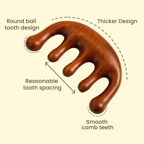Image of Balayantra: Wooden Scalp & Head Massager Roller for Hair Growth