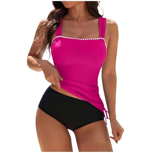 Maillot de bain 2 pièces ventre plat avec culotte froncée réglable