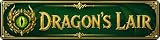 BLQSCVZE Dragon's Lair Metal Sign 4x16in