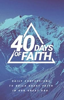 Paperback 40 Days of Faith Book
