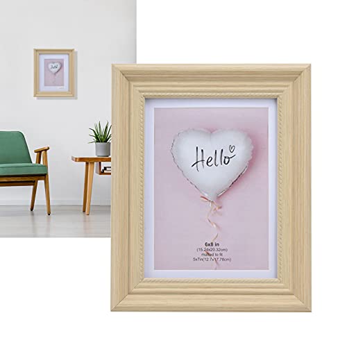 Cadre photo moderne en bois pour affichage mural de chambre