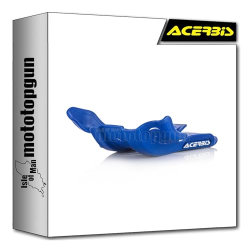 Sabot moteur Acerbis bleu pour affronter les pistes en YZ 250