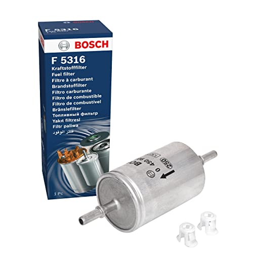 Bosch Filtro benzina F5316 - Separa le particelle dal carburante, protegge il sistema di iniezione