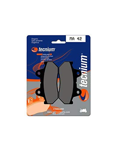 Plaquettes de frein MA42 Tecnium organique pour moto et scooter quotidien