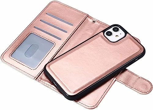 Étui portefeuille iPhone 14 Pro avec support vidéo et coque amovible - 4