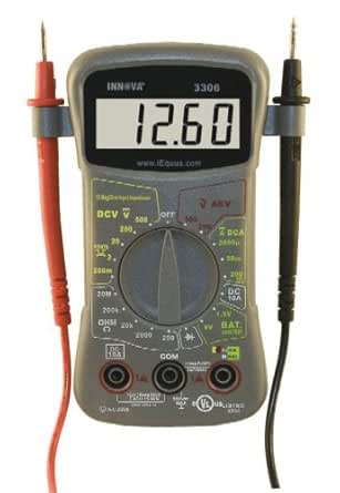 Innova 3306 10 MegOhm Hands-Free Digital Multimeter : Buy Online at ...