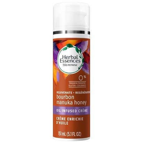 Herbal Essences Bourbon Manuka Honey Oil Infused Rejuvenate Hair Creme, 5.1 Oz