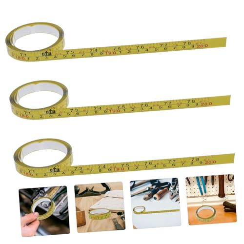Cinta métrica adhesiva ARTIBETTER con doble escala miniatura 7