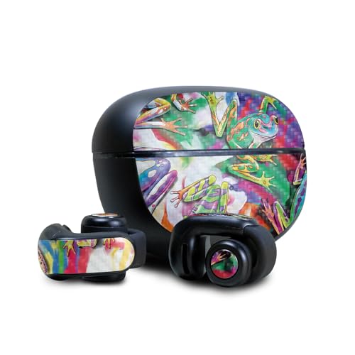 Image of Carbon Fiber Skin Compatible with Bose Ultra Open Earbuds - Wet Paint - Premium 3M Vinyl Protective Wrap Decal Cover - Easy to Apply | Crafted in The USA by MightySkins