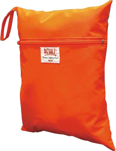Preisvergleich Produktbild Tasche für Sicherheitswesten - Farbe: Fluoresent Orange