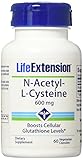 Life Extension N-Acetyl-L-Cysteine (NAC) - 60-600mg Veggie Caps