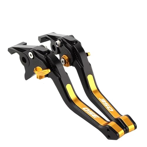 Levier de frein Forza 350 anti chute avec bouton de blocage parking Black Gold